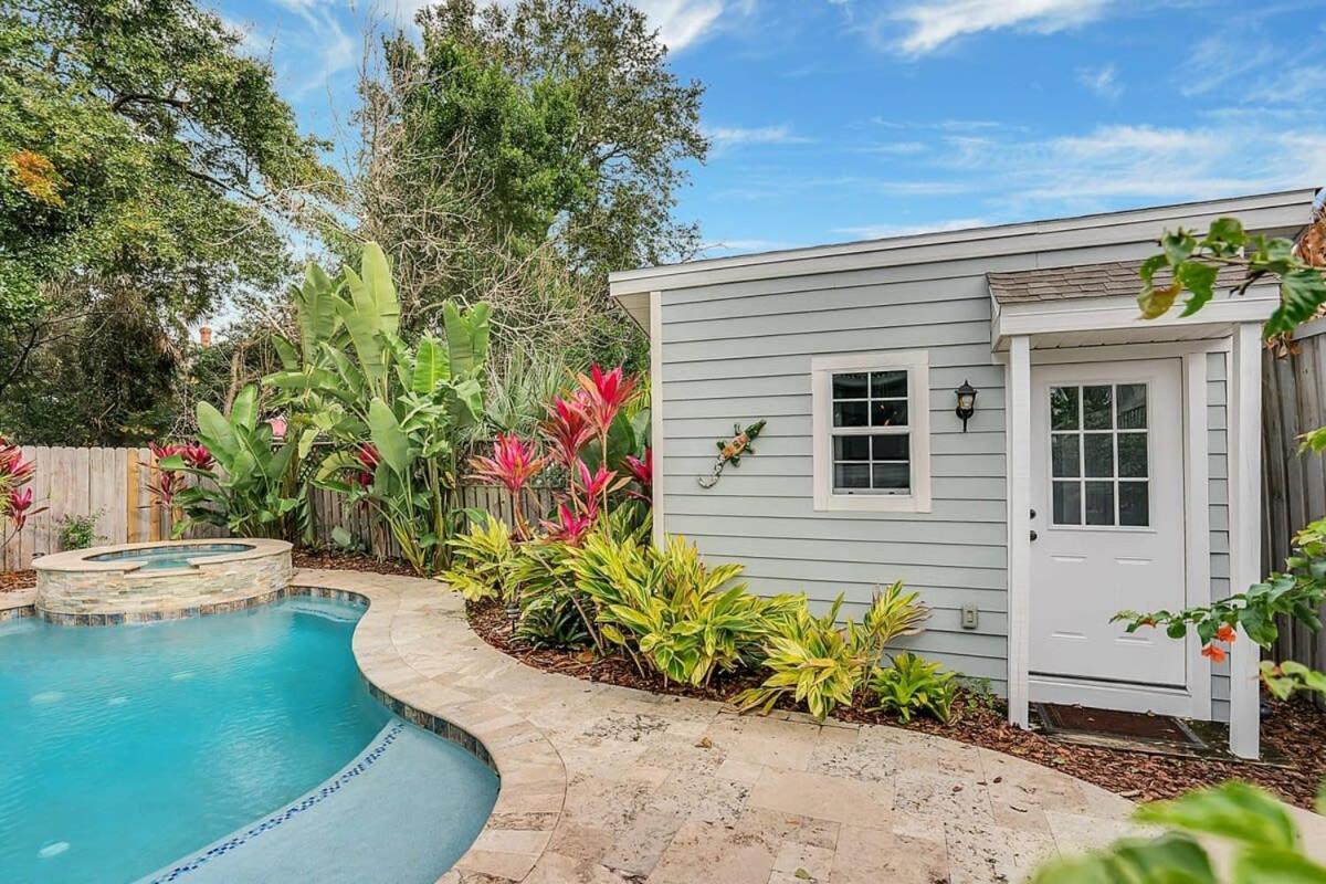 Charming Cottage W Pool, Walkable To Downtown St. Augustine Exteriör bild